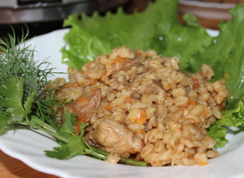 Barley Porridge with Meat and Vegetables (in a Slow Cooker) step 10