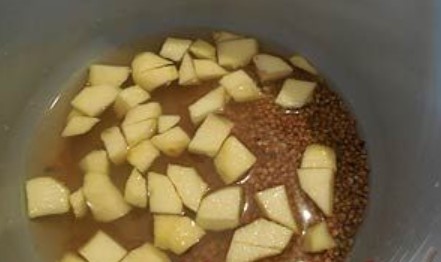 Buckwheat Porridge with Apple and Banana (in a Slow Cooker) step 3