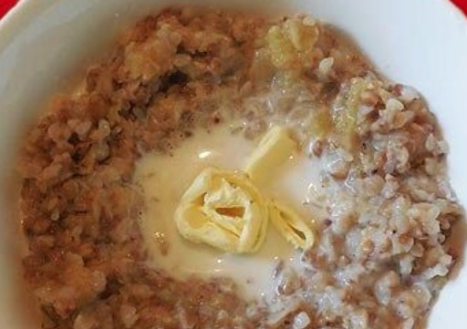 Buckwheat Porridge with Apple and Banana (in a Slow Cooker)