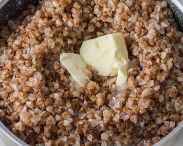 Buckwheat and Mushroom Casserole step 6