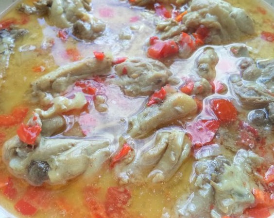 Chakhokhbili (Caucasian Chicken or Duck Dish)