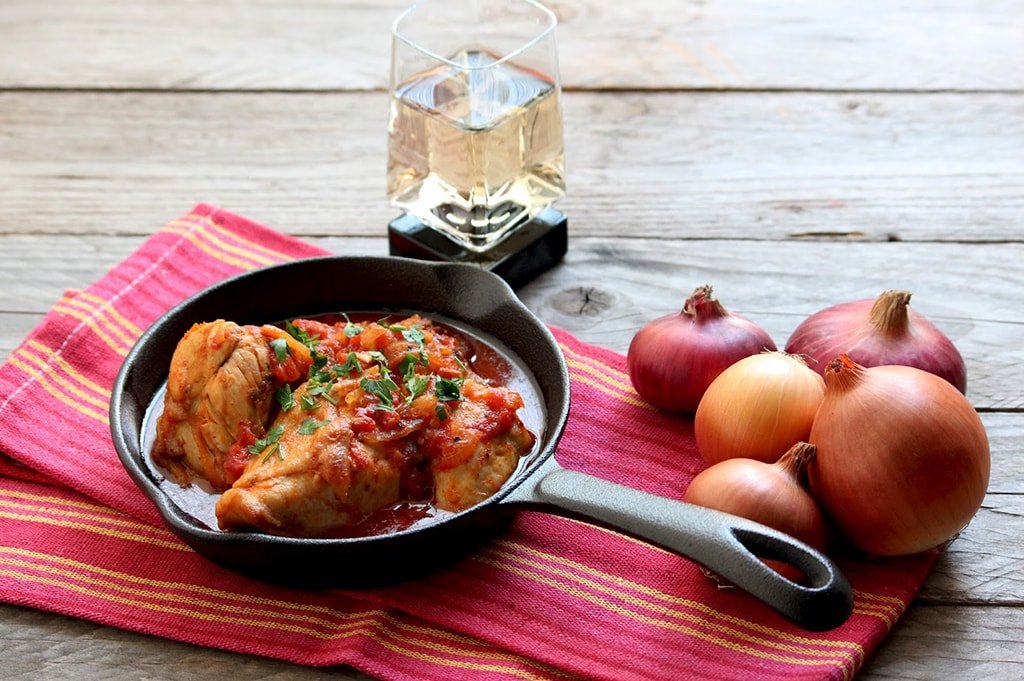 Chicken Chakhokhbili (in a Pot)
