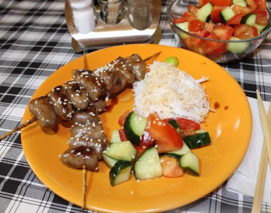 Chicken Heart Kebabs (Yakitori Recipe)
