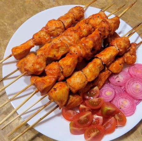 Chicken Kebab in the Oven