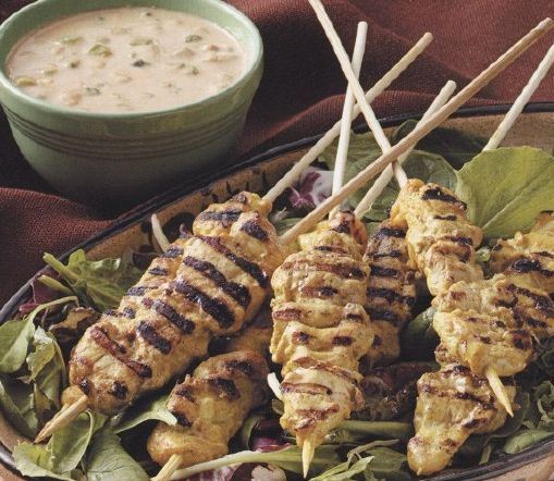 Grilled Chicken Kebabs