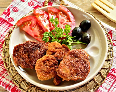 Chicken Liver Schnitzels