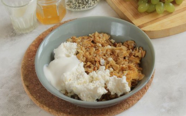 Fried Oatmeal with Egg step 5