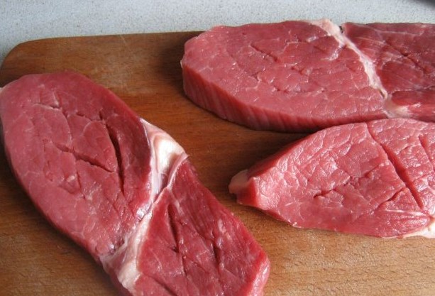 Fried Beef Steak step 1