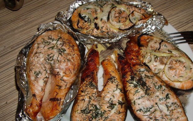 Grilled Salmon