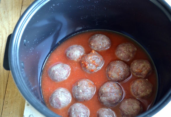 Meatballs in a Slow Cooker step 3