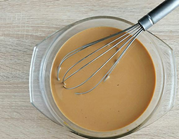 Condensed Milk Pudding step 2