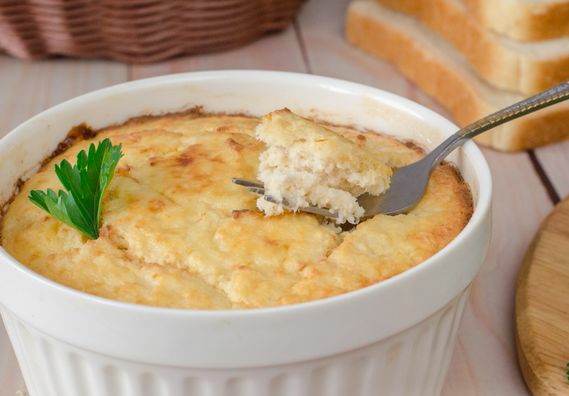 Chicken Pudding (in the Oven)