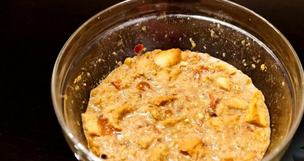 Persimmon Pudding step 1