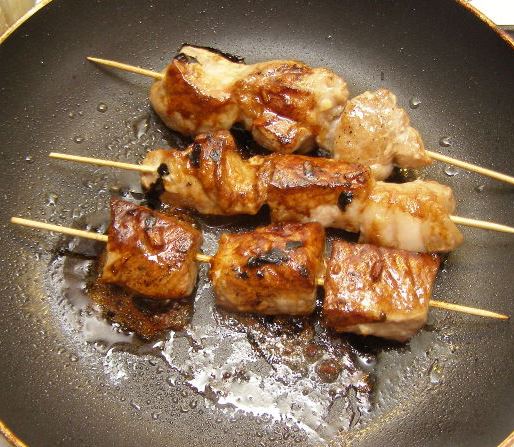 Kebab in Ginger Marinade (in a Skillet)