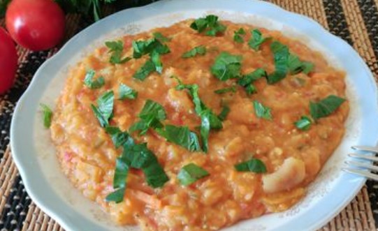 Lentil Porridge with Vegetables