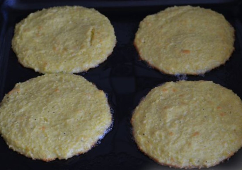 Millet Cakes with Cheese step 9