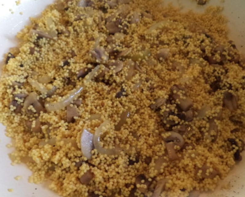 Millet Porridge with Mushrooms (in a Slow Cooker) step 5