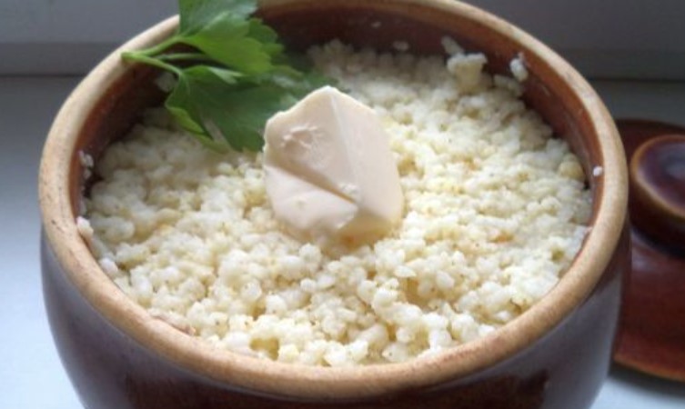 Millet Porridge in Pots
