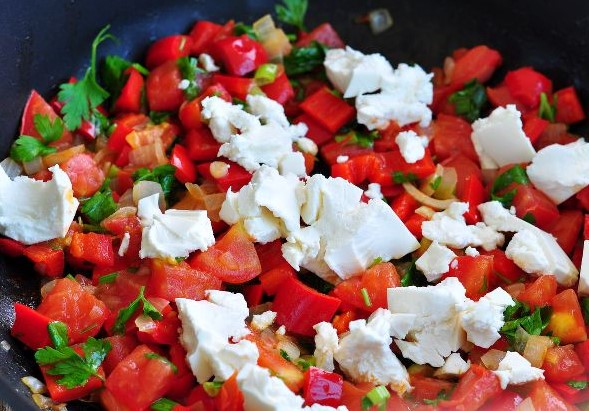 Mish-Mash (Bulgarian Omelet) step 3