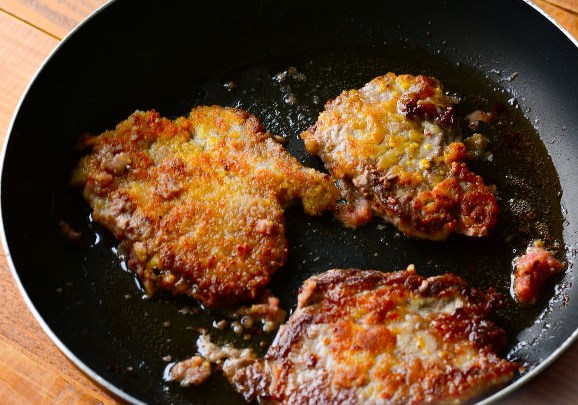 Mustard-Breaded Pork Steaks step 3
