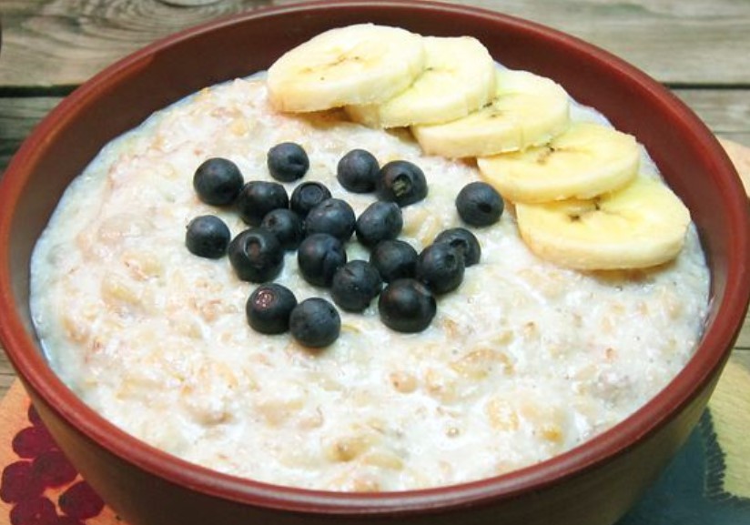 Oatmeal with Banana and Whipped Egg Whites step 10
