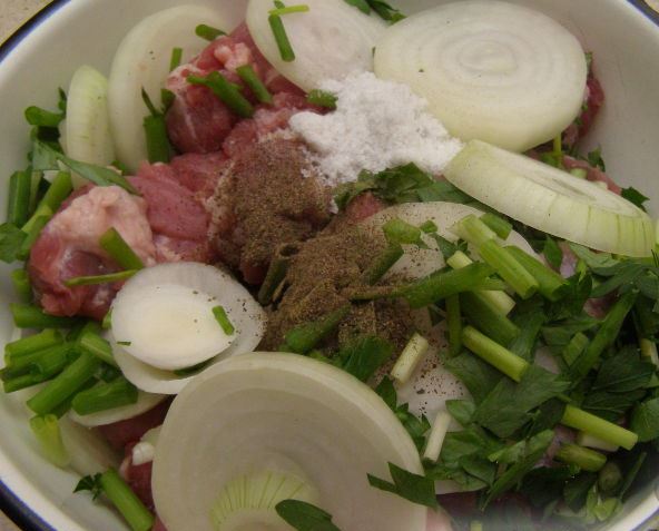 Pork Kebab Marinated in Kefir step 2