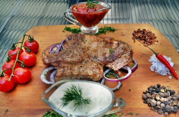 Pork (Kebab) in Onion Marinade