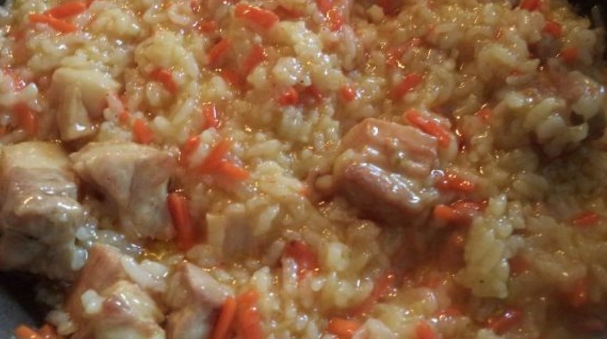 Rice Field Porridge with Meat step 5