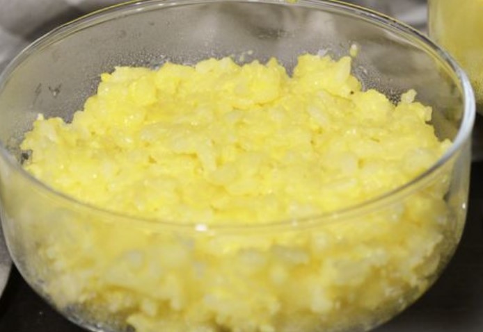 Rice Porridge with Cream and Salted Caramel step 14