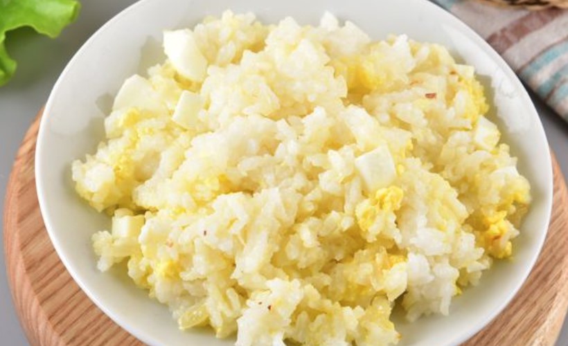 Rice Porridge with Boiled Eggs
