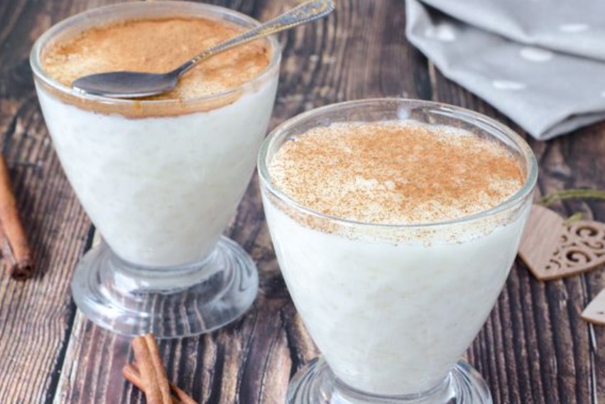 Rice Pudding with Vanilla and Cinnamon