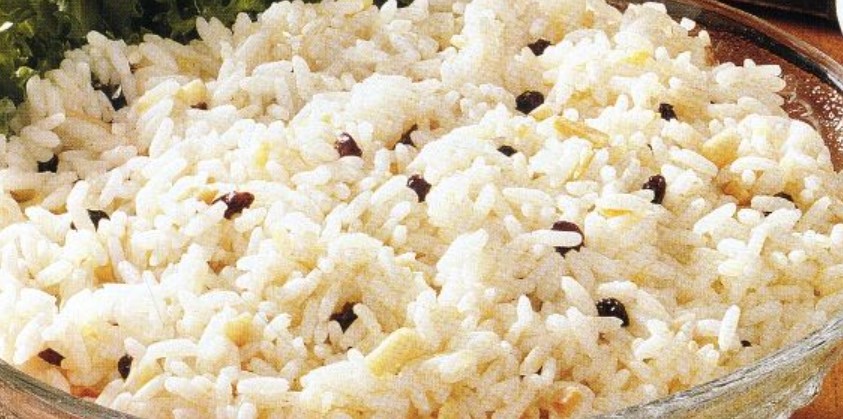 Rice with Almonds and Currants