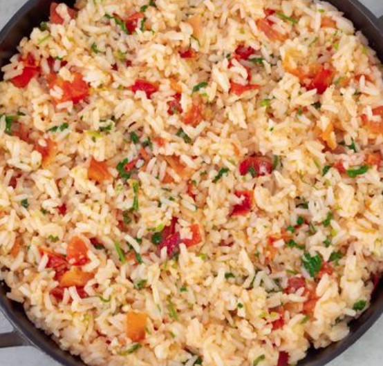 Rice with Cilantro and Tomatoes step 8