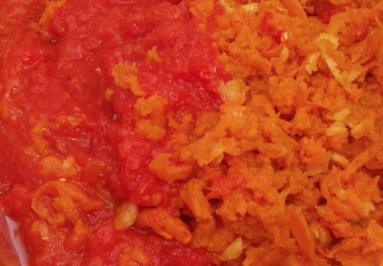 Rice with Vegetables step 4