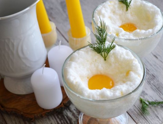 Orsini Eggs with Cheese (Microwave)