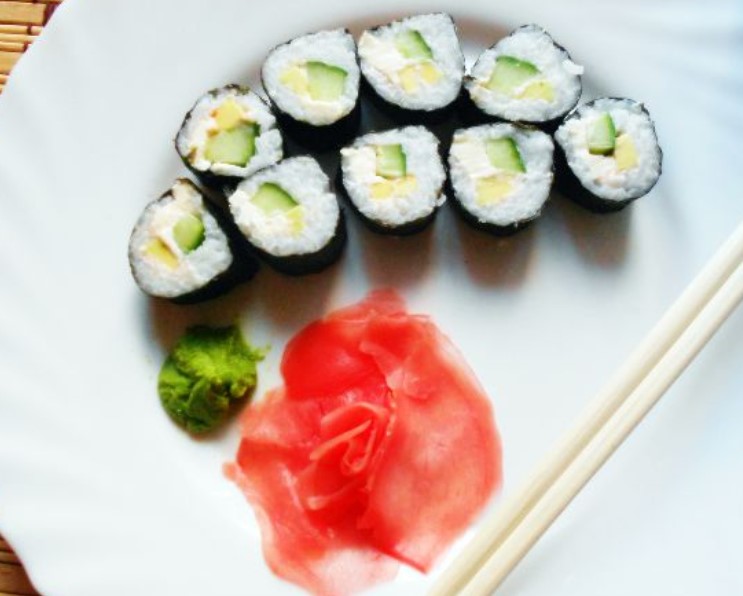 Vegetable Rolls With Cream Cheese