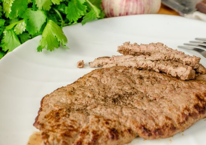 Beef Steak with Mustard