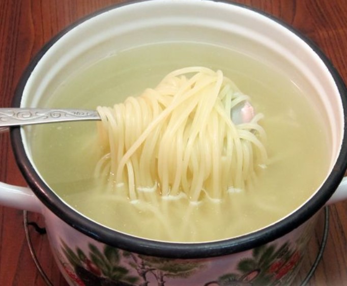 Spaghetti with Mushrooms in a Creamy Sauce step 11