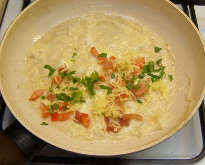 Layered Omelet step 8