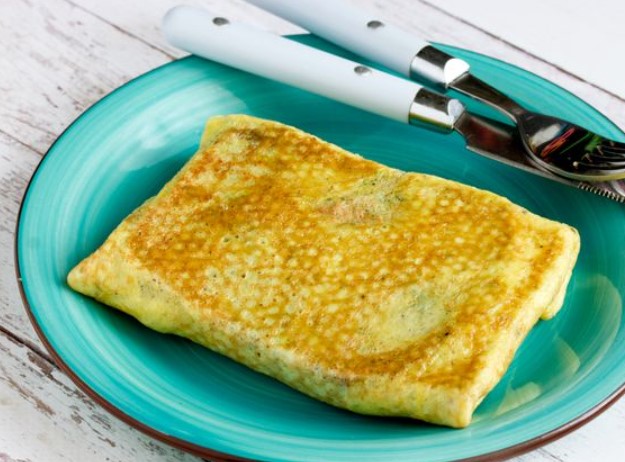 Omelet with Bread and Cheese step 11