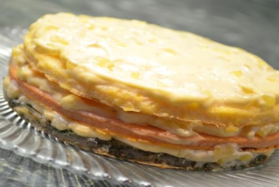 Three-Layer Omelet Cake