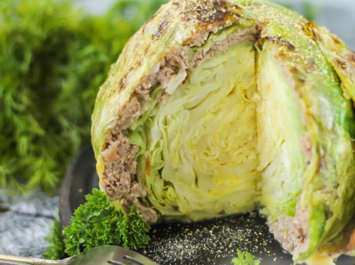 Cabbage Stuffed with Meat