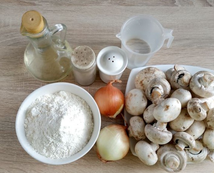 Dumplings with Mushrooms step 1