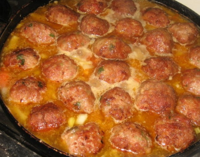 French Meatballs step 13