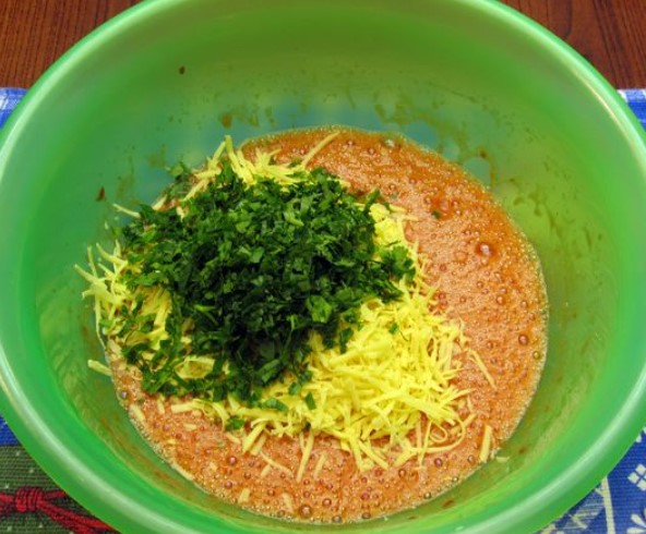 Pork Chops in Tomato and Cheese Batter step 9