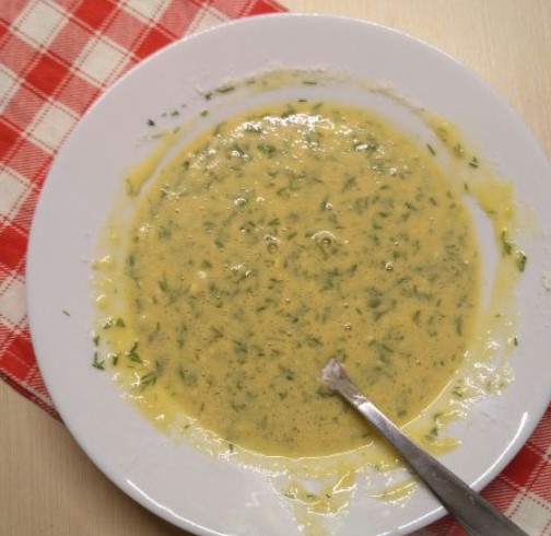 Chicken Chops in Batter With Sour Cream and Herbs step 4