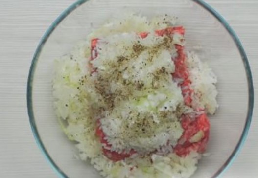 Cabbage Rolls in the Oven step 2
