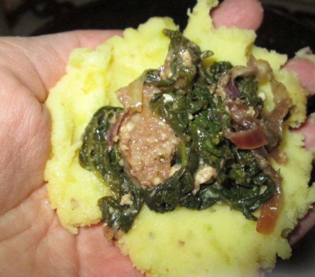 Potato Pies with Sausages and Herbs step 5