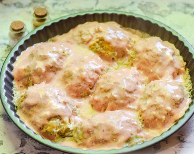 Lazy Cabbage Rolls with Barley, in the Oven step 15