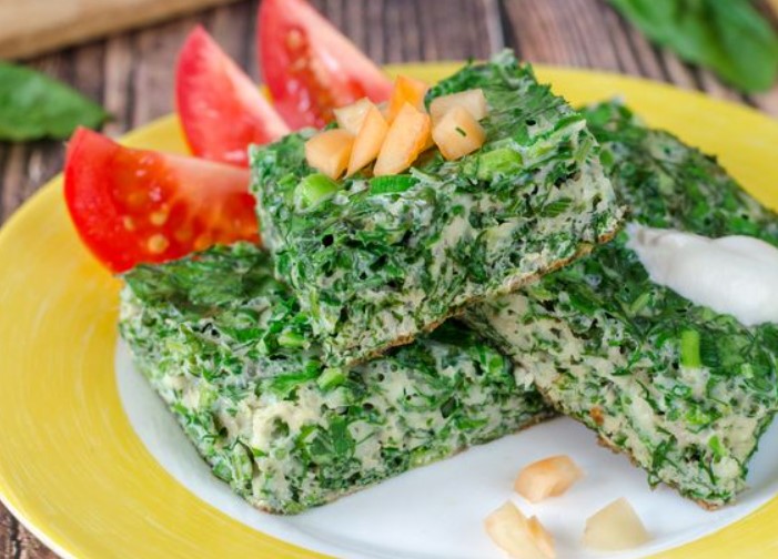 Kyukyu with Herbs (in a Pan)
